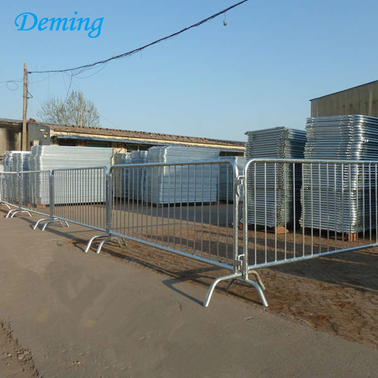 Factory Galvanized Metal Crowd Control Barrier Fence