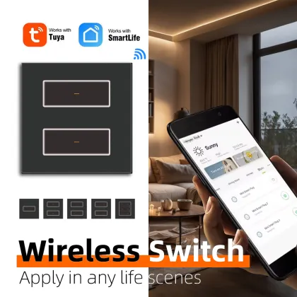 Tuya Smart Light Switch: Zigbee Wifi Touch Scene Z-Wave Wall Switch