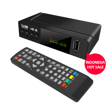 High-Effective 7 Days EPG FTA Terrestrial DVBT2 MPEG4 H.264 AVC Decoder with USB WiFi Dongle and YouTube EWS Tuner for Full HD 1080P Support