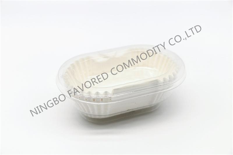 Small size oval silicone paper cup liner