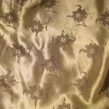 Polyester Satin Jacquard Fabric