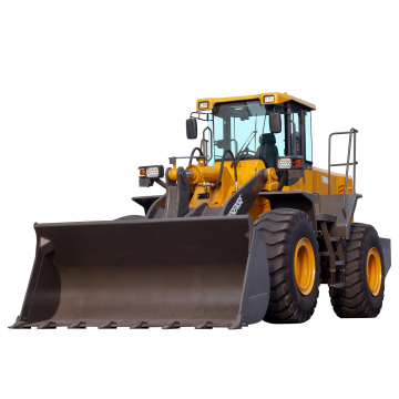 5 Ton Diesel Hydraulic Backhoe Loader - Four Wheel Drive Construction Equipment