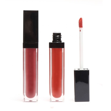 Custom Logo Hot-Selling Vegan LED Light Lipgloss in Mirror Tubes