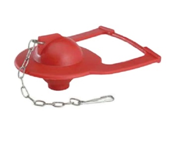 PVC Red Flush Valve Cover Toilet Fittings - Wholesale Kits