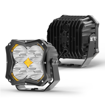 Hohe Helligkeit luxuriöser ORV SUV 4 Zoll Square LED Spotlight Fog Lampe