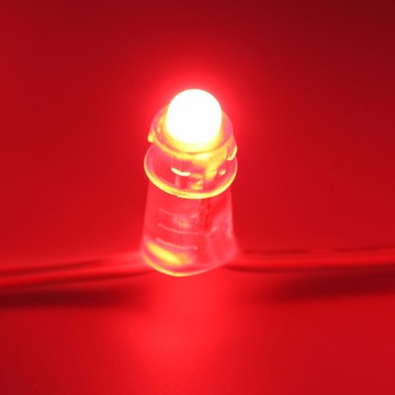 Digital RED DC12V 12mm F8 Approved Waterproof IP67 Outdoor Led Pixel Light