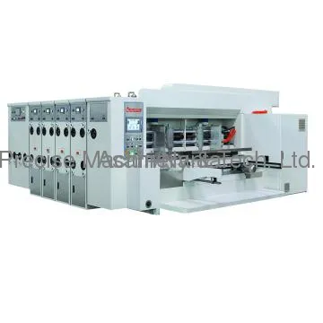 Flexo Printing Slotting Die-cutting with Stacker/Carton Machine
