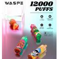 トップセール12000パフWaspe Vape Wholesale France