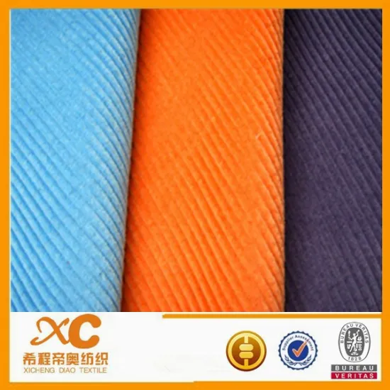 14w spandex corduroy fabric mill to South africa