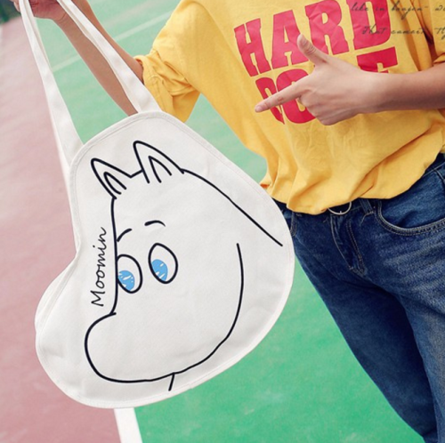 42x39x12cm cartoon style canvas single shoulder bag