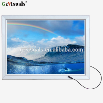 outdoor advertising aluminum snap frame led display light box