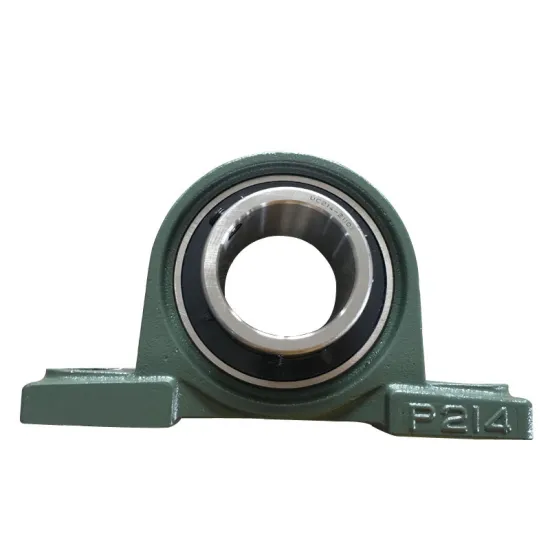 Pillow Block UCP214 Bearing Housing with P214 Insert Ball Bearing and Grub Screws