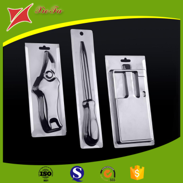 High quality plastic blister clamshell packaging for hardware accessories