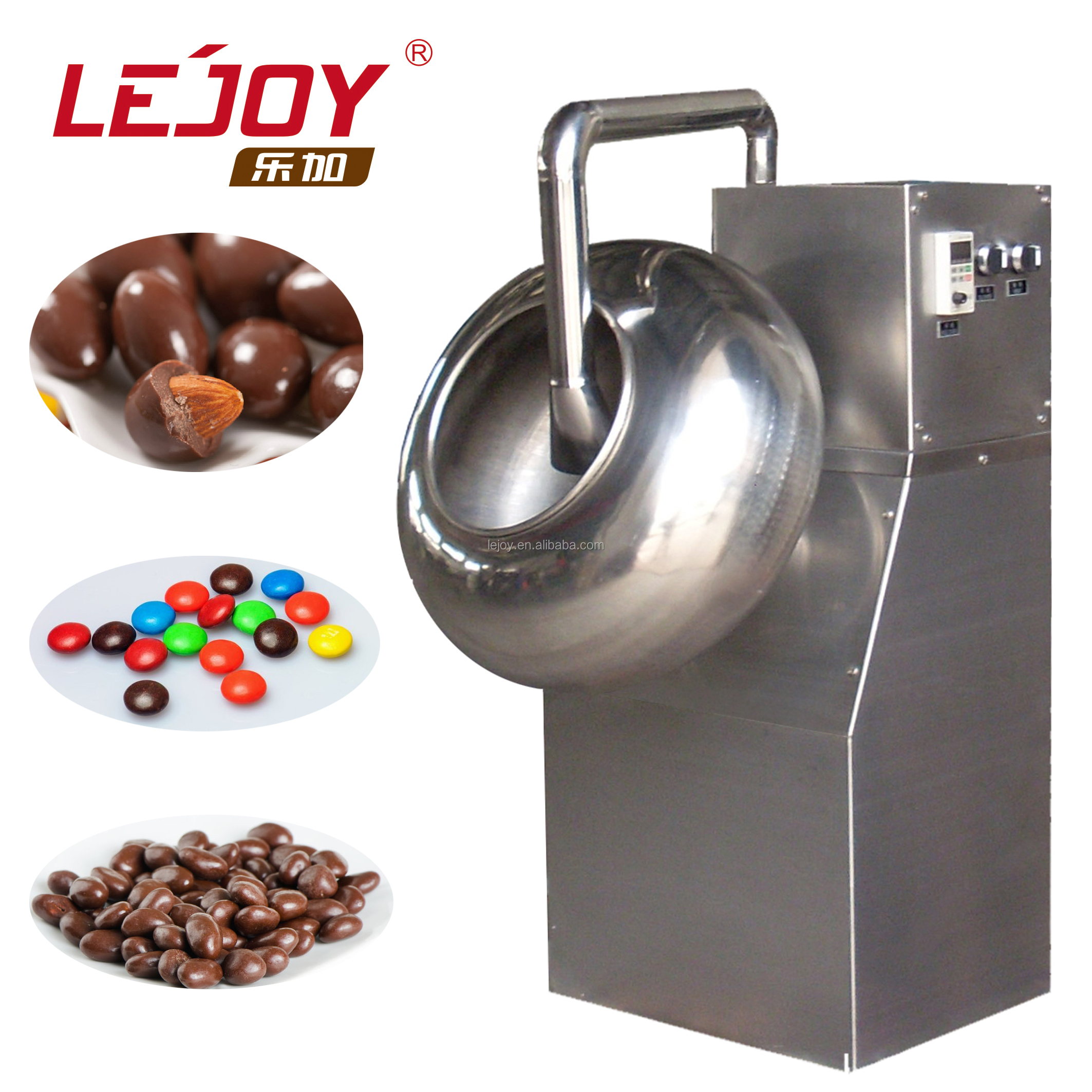 Máquina de pulir de recubrimiento de nueces de chocolate de alta calidad PGJ400