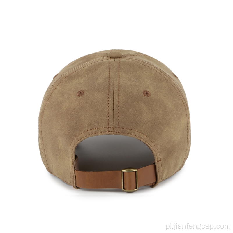 Outdoor Fake leather baseball hat