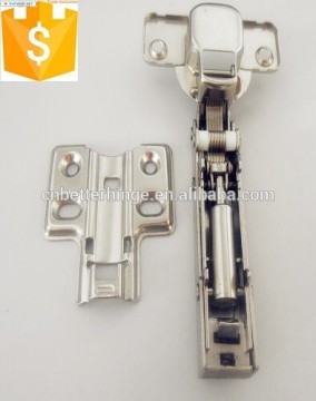 China Manufacturer Furniture Kitchen Cabinet Clip-on Door Hinge with Hydraulic (Full Overlay)