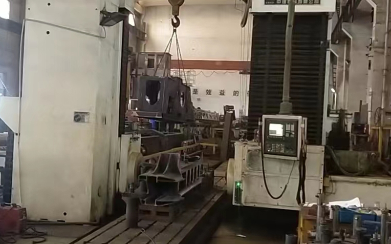 CNC double column boring and milling machine-1