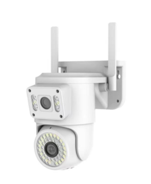 Hot Sale 355° Wide Angle Auto Tracking 2MP HD WiFi PTZ Camera with 19 Infrared LEDs