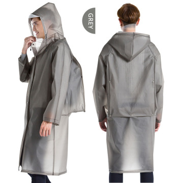 Impermeabile impermeabile leggero con cappuccio EVA leggero adulto