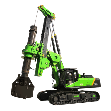 Professional Design Team Max Depth 31.2M Bore Pile Machine Rotary Drilling Rig