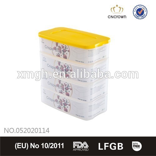 Plastic storage boxes 4 layers ml