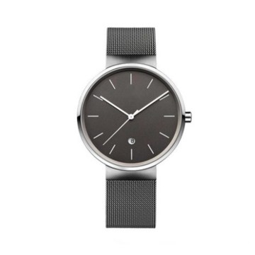Men's Watches with Mesh Strap Simple Design