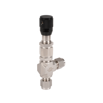 SS316 Stainless Steel Tube Union Angle Trimming Valve