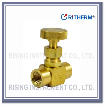 Instrument brass needle valve use for water and air