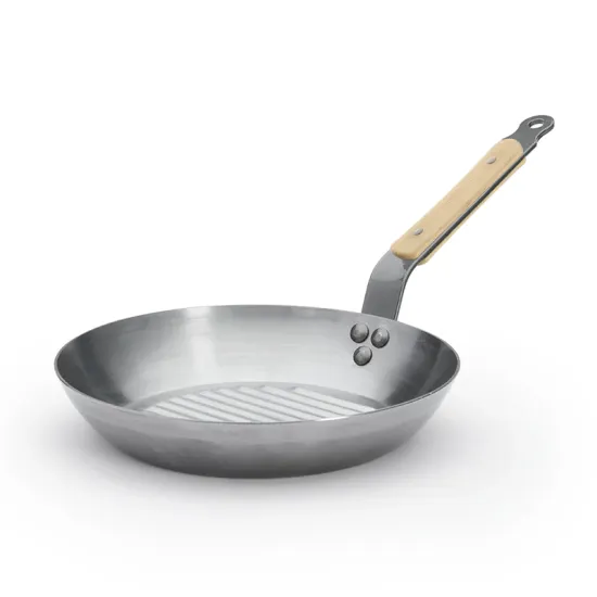 Wholesale Carbon Steel Grill Pan for Kitchen Steak Frying