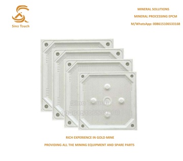 Filter Press Filter Plate for Food Plant Filtration