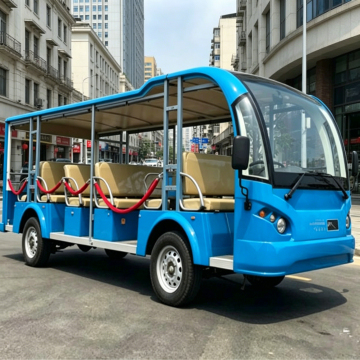 Modern Two-Tier Sightseeing Vehicle for Travelers