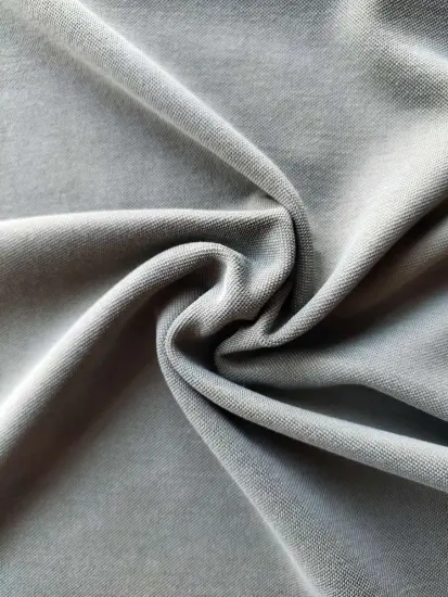 Modal Poly Span Double Jersey(Sand Wash)