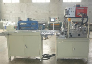 Trapezium Panel Air Filter Pleating Machine