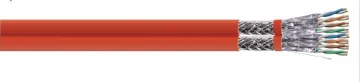 S/FTP shielded Duplex CAT 7 Twisted Pair Installation Cable High quality Duplex Cat7 lan cable cat7 rj45