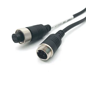 4Pin GX12 Male to Female Aviation Extension Cable