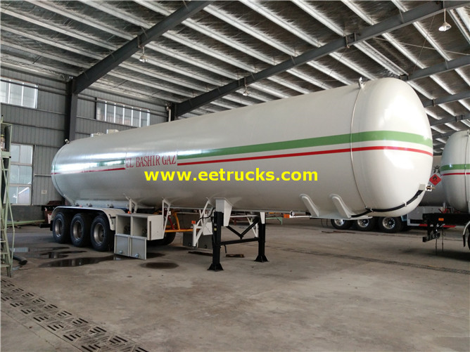 Tri-axle LPG Road Semi-trailers