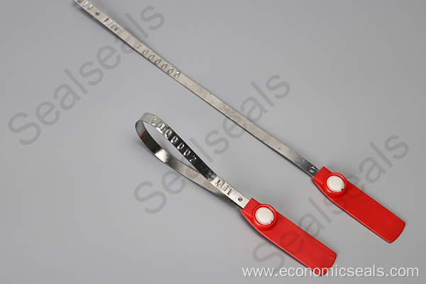 Big plastic head metal strap seal