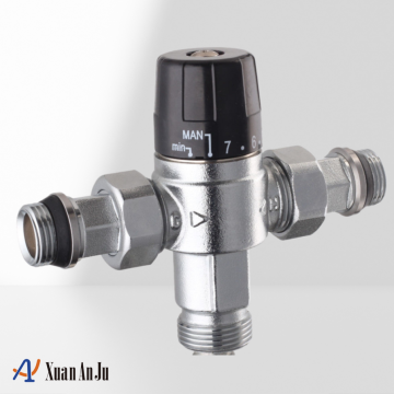 परिशुद्धता क्रोम-प्लेटेड लगातार तापमान मिश्रण वाल्व