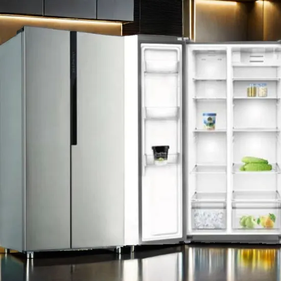 Side-by-Side No Frost Stainless Steel Large Capacity Refrigerator