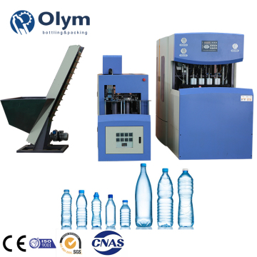 Hot Selling 4 Cavity Semi Automatic PET Bottle Blowing Machine Price