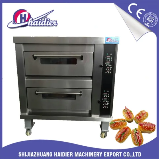 Baking Equipment Electric Singel Layer Deck Oven with Stone