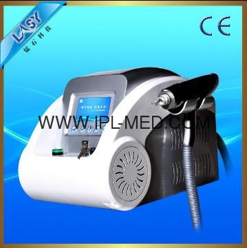 Q-switchade Nd Yag laser hair removal maskin