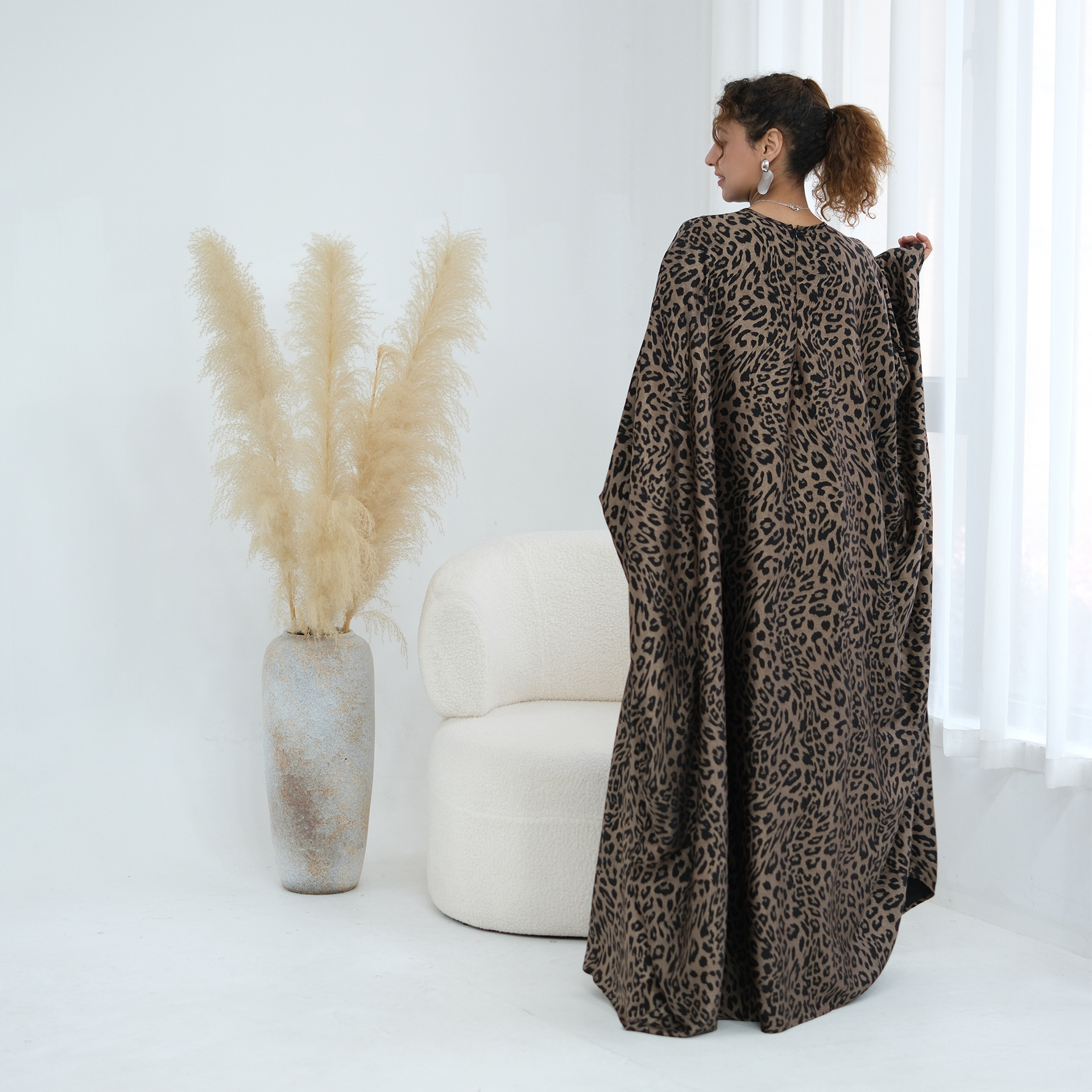 Leopard Print Kaftan (7)