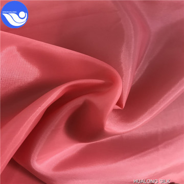 Soft Smooth Polyester Silk Taffeta Use For Garments