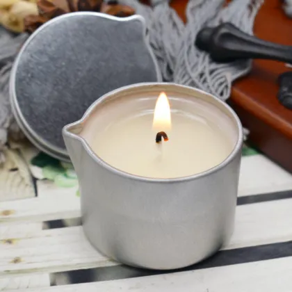 Massage oil candle fragrance essential oil aromatherapy