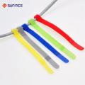 100% Nylon Hook and Loop Colorful Cable Ties