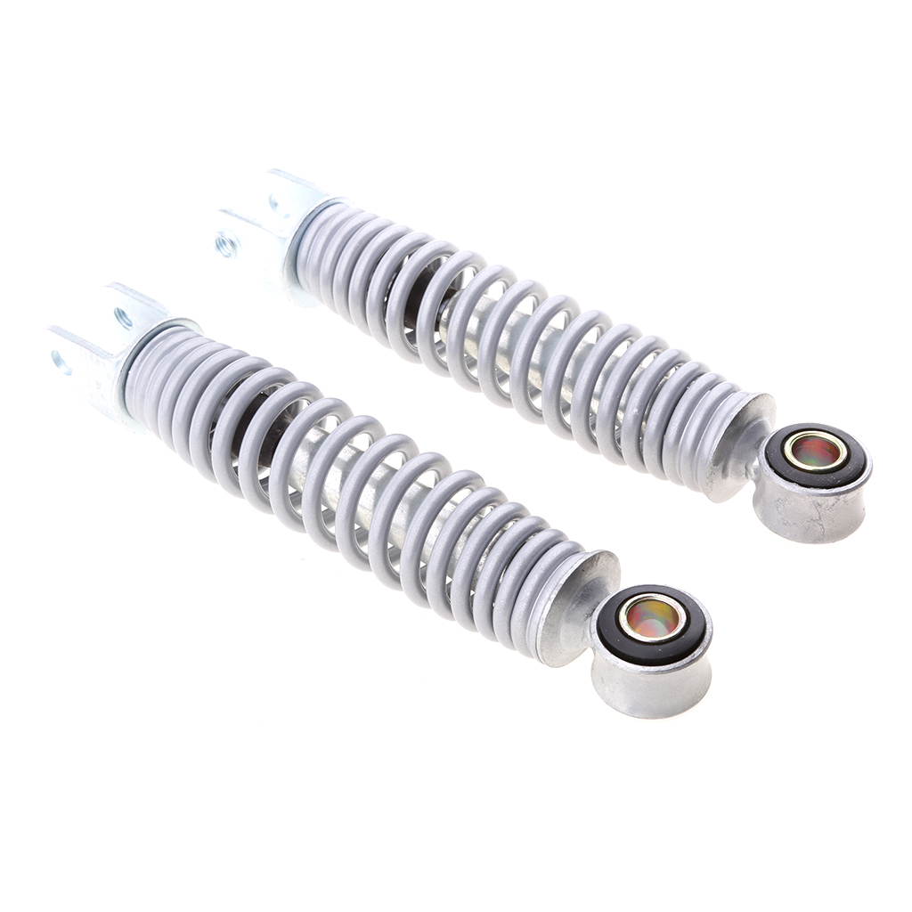 Ammortizzatori Posteriori Per Yamaha PW50 Mini Dirt Bike (1981-2019), In Acciaio Inox, Garanzia 90 Giorni