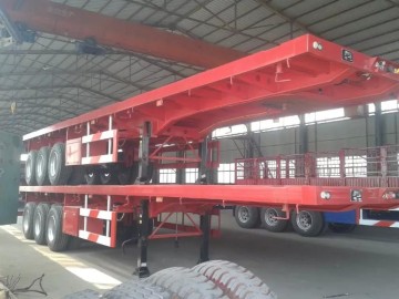 CIMC Loading 50tons Light 40ft Container Semi Trailer Truck