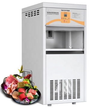 60 kg di macchine per il ghiaccio a fiocrona da neve automatico per sashimi e frutti di mare