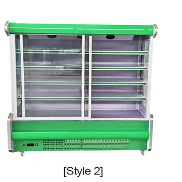 Supermarket Multideck Open Chiller Showcase Refrigerators Showcase Refrigerators Upright Soft Drinks Freezer